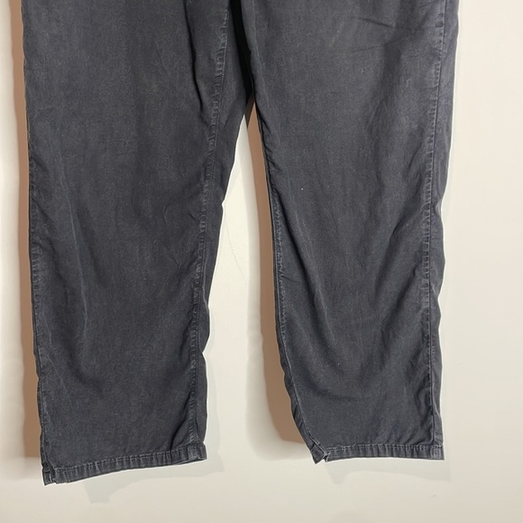 The Great. | Washed Black Ruffle Armies Cropped Pants Size 28 - Picture 4 of 9